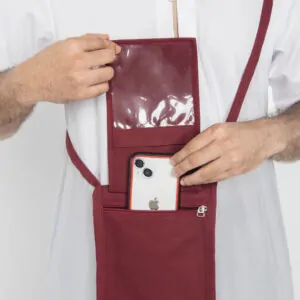 Alternative view of Men Meditation Maroon Sling Bag