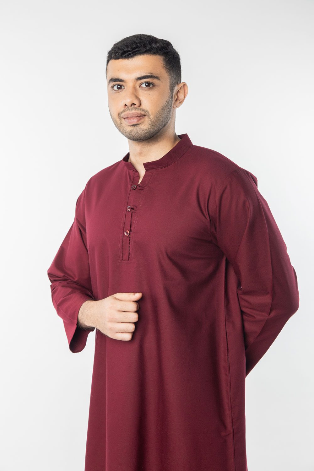 Hari maroon close shot full sleeves