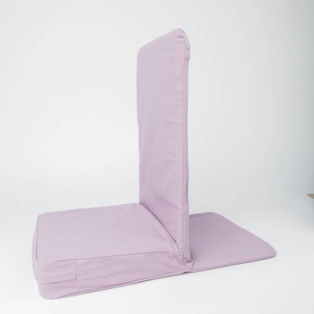 Meditation Floor Chair – Half Fold (Small Seat-12"x14") - Light Lavender