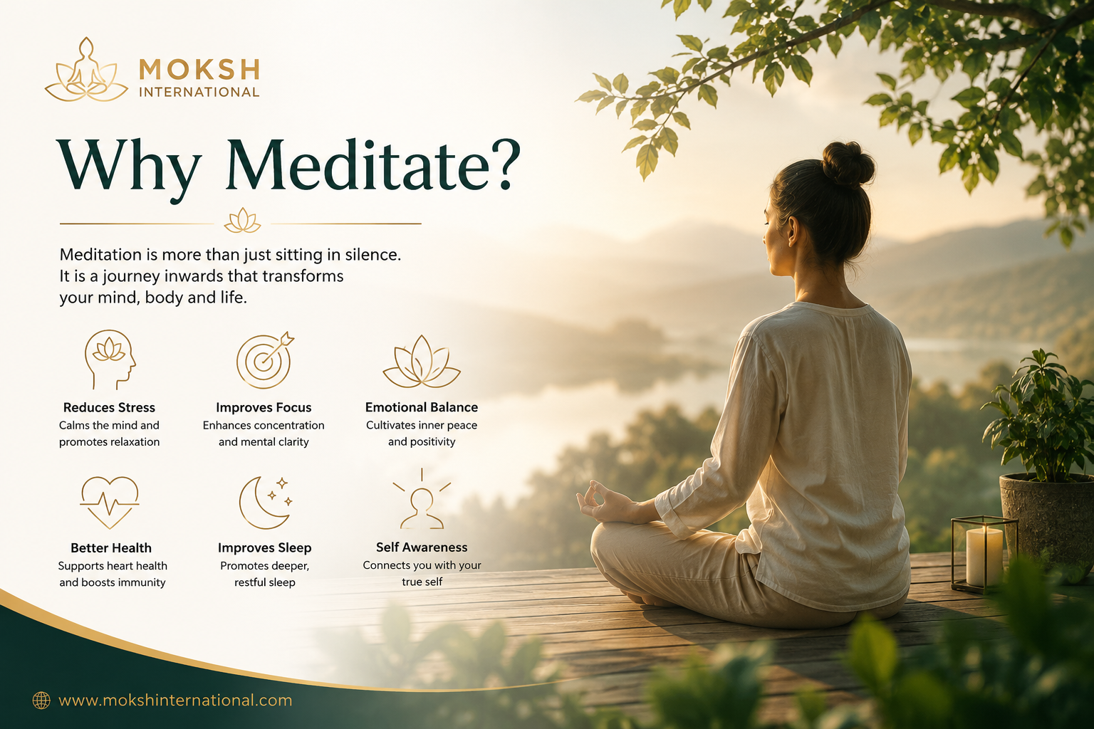 Why Meditate - Moksh International