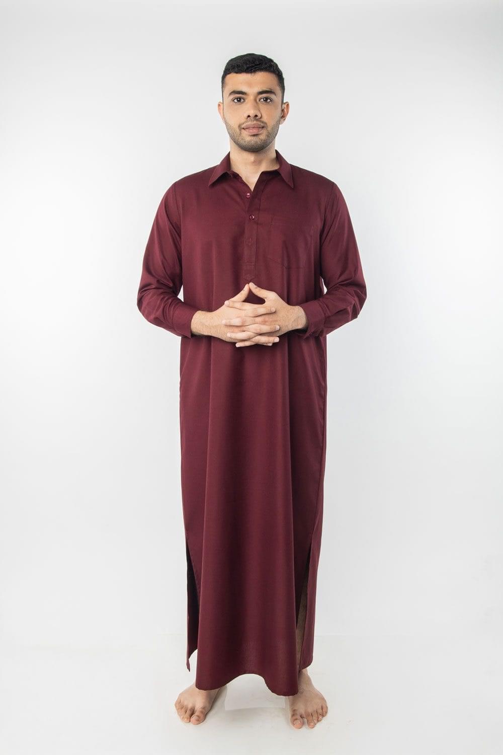 Maroon Meditation Robe