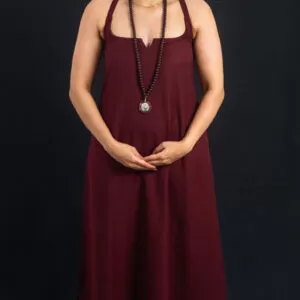 Osho Maroon Robe Rose